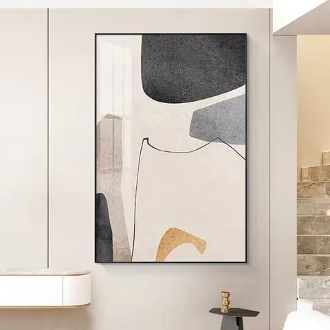 100% Hand Draws Modern High Quality Colorful Abstraction Oil Painting Art on Canvas Bedroom Wall Art Home Decor