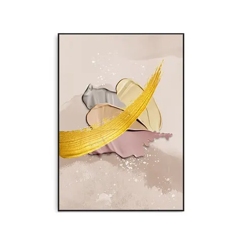 抽象 单幅 装饰画 现代简约 客厅背景墙挂画 手绘油画