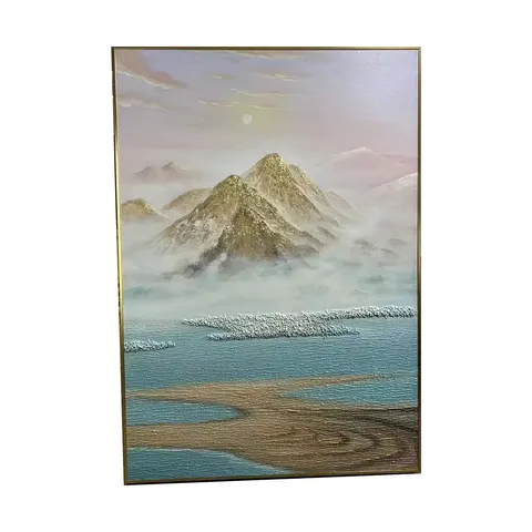 100% Handmade Modern High Quality Colorful Abstract Landscape Oil Paintings Art on Canvas Living Room Decorative Painting