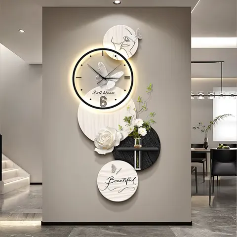 2026 Creativity Hydroponic Plants Sandstone Art Home Decor Painting Corridor Background Wall Three-dimensional LED Painting