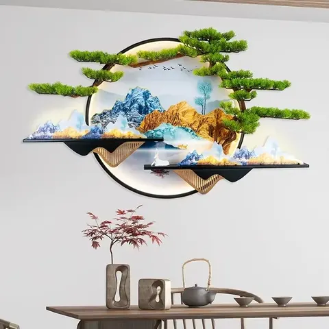 2026 Hot Selling  Abstraction Nordic Living Room Sofa Background Decoration Physical Painting Wall Art Home Decor