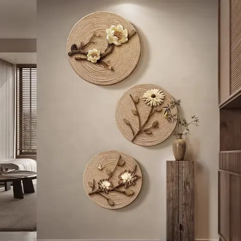 繁花 单幅 装饰画 现代简约 客厅背景墙挂画 晶瓷画