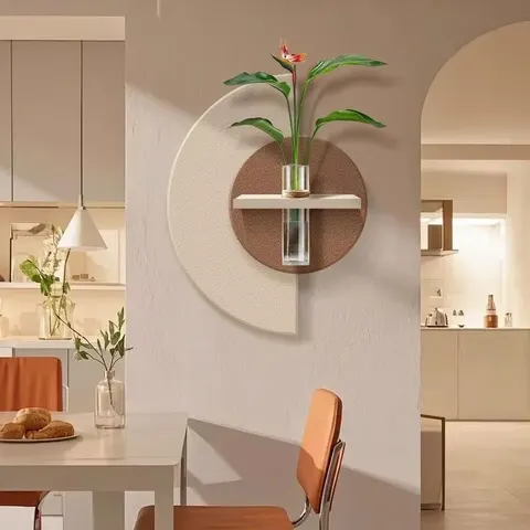 2026 New Creativity Sandstone Home Furnishings Art Decor Painting Living Room Background Wall Hydroponic Plants Mural Painting
