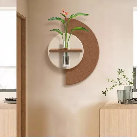 2026 New Creativity Sandstone Home Furnishings Art Decor Painting Living Room Background Wall Hydroponic Plants Mural Painting