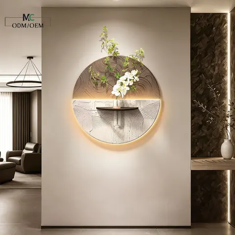 2026 New Model Living Room Elegance Retro Art Decor Painting Restaurant Dai Ling Wall Painting Entrance Hall Interior Door Mural