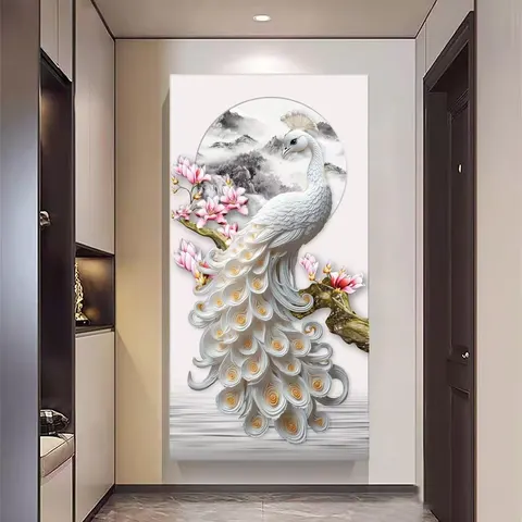 2026 Year Bestseller 3D Sandstone Texture Wall Surface Decorative Paintings Hydroponic Plants Art Decor Painting