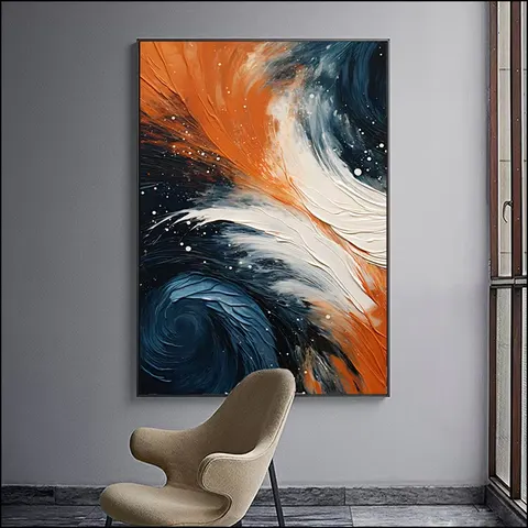 2026 Year Bestseller Art Abstraction Home Decor Paintings Corridor Entrance Hall Crystal Porcelain Painting