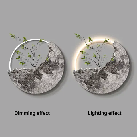 2026 Year New Model Sandstone Fabric Art Home Decor Painting Restaurant Background Wall Acrylic LED Painting