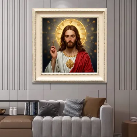 抽象 单幅 装饰画 复古怀旧 客厅背景墙挂画 晶瓷画