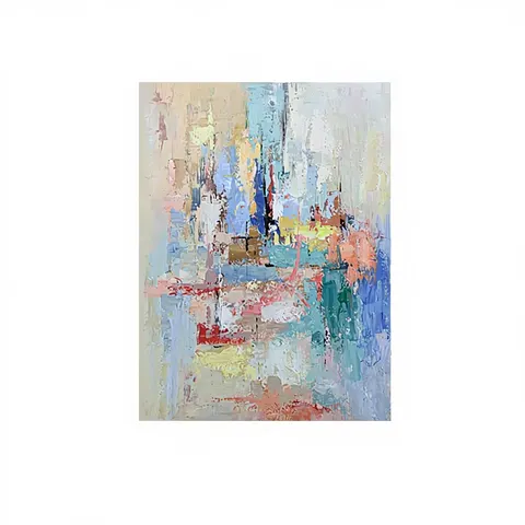 50% Handpainted Abstract Landscape Modern Custom Oil Painting on Canvas Wall Art for Living Room Decor