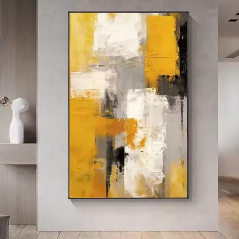 Abstract Living Room Art Decor Crystal Painting Restaurant Background Wall Floor-standing Painting