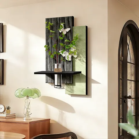 Abstraction Living Room Home Decor Painting Modern Simplicity Television Background Wall Geometry Hydroponics Mural Painting