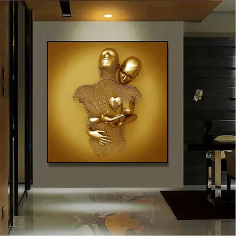 抽象 单幅 装饰画 现代简约 客厅背景墙挂画 晶瓷画