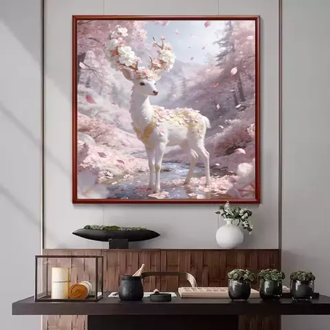 抽象 单幅 装饰画 轻奢风 玄关背景墙挂画 手绘油画