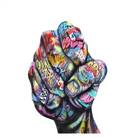 Art Deco Graffiti Art Posters and Prints on Canvas Wall Art for Birthday Living Room Home Decor