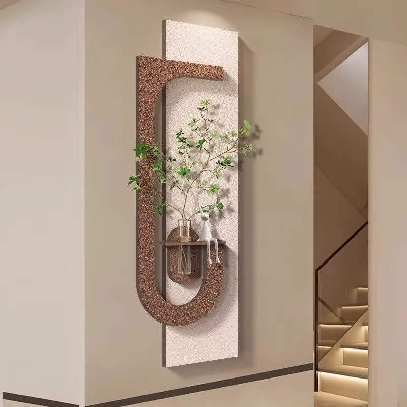 Art Decor LED Painting  Bedroom Bedside Sandstone Painting Simplicity Atmosphere Creativity Hydroponic Green Plants