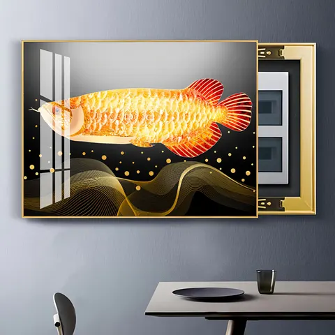 Art Decor Painting on the Electrical Box Cover Modern Light Luxury Power Switch Cover Crystal Porcelain Painting