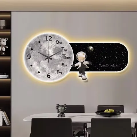 Astronaut Wall Living Room Decorative Painting Led Light  Wall Art Bedroom Home Decor Paintings