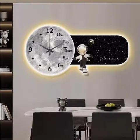 Astronaut Wall Living Room Decorative Painting Led Light  Wall Art Bedroom Home Decor Paintings