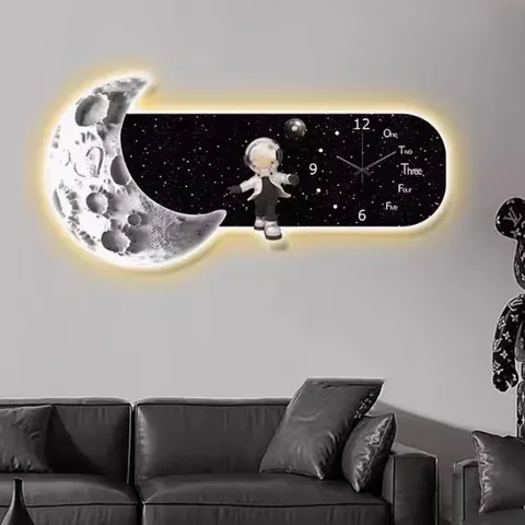 Astronaut Wall Living Room Decorative Painting Led Light  Wall Art Bedroom Home Decor Paintings