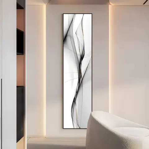 抽象 单幅 装饰画 现代简约 玄关背景墙挂画