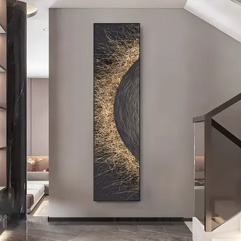 抽象 单幅 装饰画 现代简约 玄关背景墙挂画