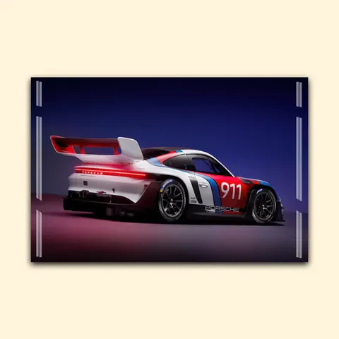 Car 4s Poster Mural Painting World-class Luxury Cars Art Decor Paintings Club Acrylic LED Painting