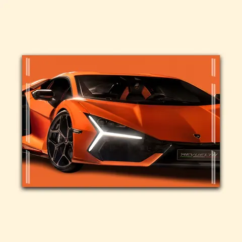 Car 4s Poster Mural Painting World-class Luxury Cars Art Decor Paintings Club Acrylic LED Painting