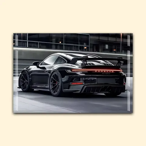Car 4s Poster Mural Painting World-class Luxury Cars Art Decor Paintings Club Acrylic LED Painting