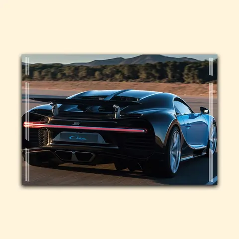 Car 4s Poster Mural Painting World-class Luxury Cars Art Decor Paintings Club Acrylic LED Painting