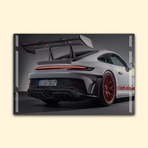 Car 4s Poster Mural Painting World-class Luxury Cars Art Decor Paintings Club Acrylic LED Painting