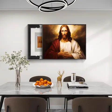 Christianity Jesus Art Electric Box Cover Home Decoration Paintings Factory Wholesale Customization Art Wall Paintings