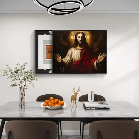 Christianity Jesus Art Electric Box Cover Home Decoration Paintings Factory Wholesale Customization Art Wall Paintings