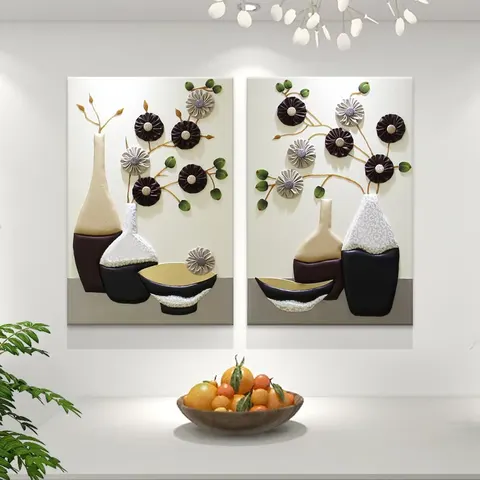 抽象 单幅 装饰画 现代简约 客厅背景墙挂画 手工皮雕