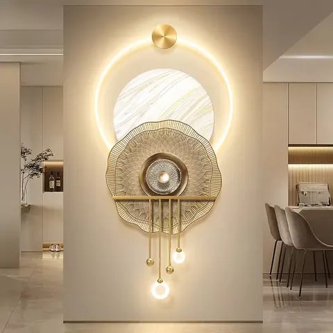 Corridor Background Wall Acrylic LED Painting UV Engraving Three-dimensional Effect Art Home Decor Painting