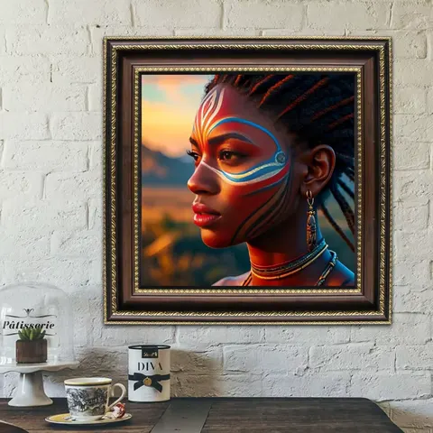 人物 单幅 装饰画 现代简约 客厅背景墙挂画 晶瓷画