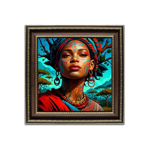 人物 单幅 装饰画 现代简约 客厅背景墙挂画 晶瓷画