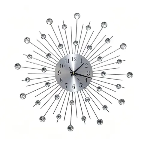 Creativity Art Decoration Wall Clock Starry Sky Living Room Alarm Clock Nordic Region Simplicity Mute Wall Clock