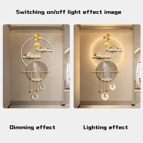 Creativity Horse Art Home Decor Painting Living Room Corridor Background Wall Acrylic LED Painting