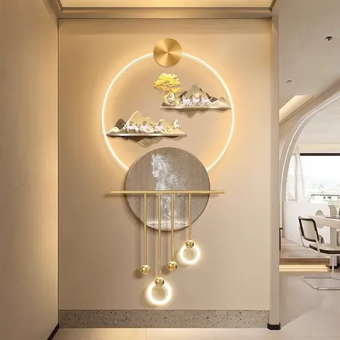 Creativity Horse Art Home Decor Painting Living Room Corridor Background Wall Acrylic LED Painting