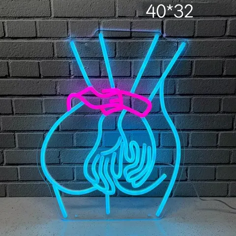 Creativity Neon Light Artistic Home Decor Paintings Bar KTV Glowed Acrylic LED Painting