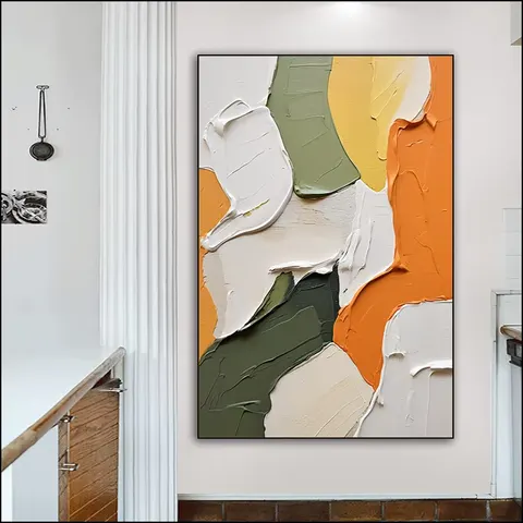 抽象 单幅 装饰画 现代简约 玄关背景墙挂画 晶瓷画