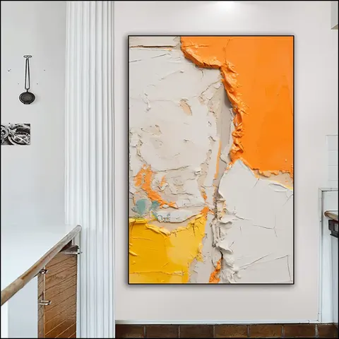抽象 单幅 装饰画 现代简约 玄关背景墙挂画 晶瓷画