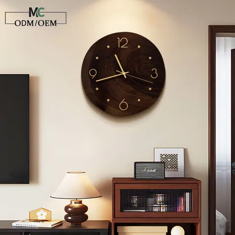 Creativity Wall Clocks Sandstone Fabric Art Decorative Painting Medieval Style Simplicity Background Wall Wall Painting