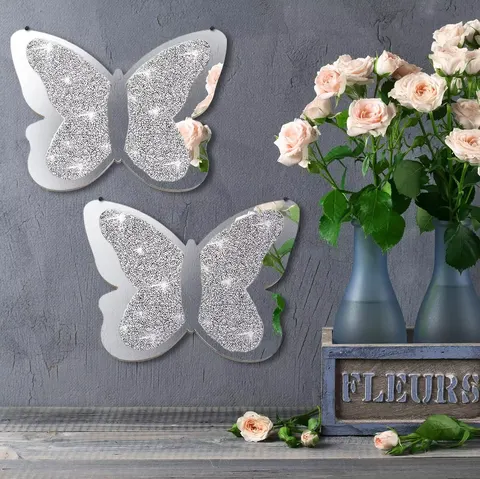 Crystal Crush Diamond Sparkly Arched Silver Bathroom Designer Mirror Vanity Home Decor for Living Room Hallway and Room Mirror