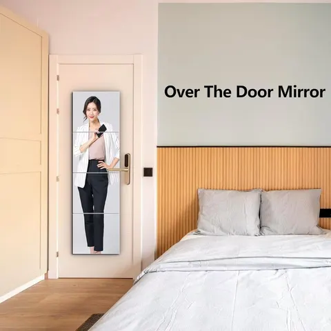 Customizable Diy Acrylic Wall Self-adhesive and Bedroom Bathroom Living Room Splicing Mirror Non Shattering Soft and Room Mirror