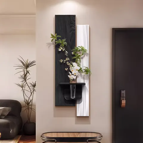 Customized Wholesale Sandstone Paintings for the Living Room Corridor Background Wall with LED Glowed Crystal Paintings