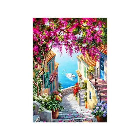 D62 Classic Style Easy Acrylic Paint by Number DIY Home Wall Decor and Gift for Paint by Numbers