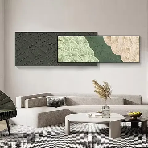 抽象 单幅 装饰画 现代简约 客厅背景墙挂画 晶瓷画