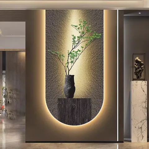 抽象 单幅 装饰画 奶油风 玄关背景墙挂画